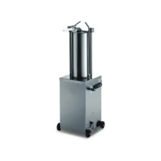 INSACCATRICE IDRAULICA VERTICALE LT. 15 - INOX - INS 15V-I - SWEDLINGHAUS