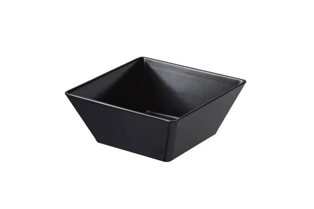 INSALATIERA QUADRATA NERA NERO - 17,7X17,7X8,3 CM - 1400 ML - T8440.Z - LEONE - MELAMINA NERA