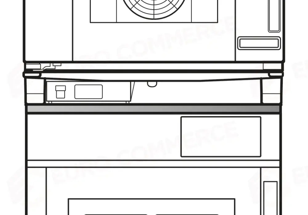 INSTALLAZIONE FORNO SOVRAPPOSTO KIT SOVRAPPOSIZIONE EVEREO® - XEEQC-0011-E - UNOX