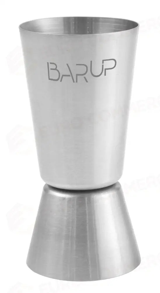 JIGGER 20/40 ML BARUP ARGENTO Ø40X(H)80MM ROTONDO - 597057