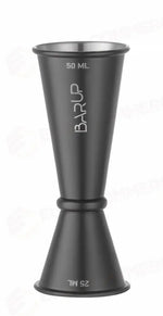 JIGGER 25/50 ML BARUP NERO Ø44X(H)110MM - 596654