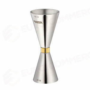 JIGGER IN ACCIAIO SLIM 30/45ML - 475570 - PIAZZA - BAR