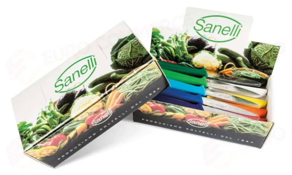 JOLLY SCATOLA 50 PZ. 10 COLORI JOLLY - 335211 - SANELLI - COLTELLERIA
