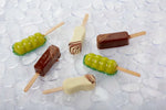 KIT 2 STAMPI PL10 LINEAR SNACK + 50 STICK + VASSOIO POLICARBONATO 400X120 MM - KITPL10 - PAVONI ITALIA - VASSOI