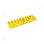 KIT 2 STAMPI PL12 ROUND SNACK + 50 STICK + VASSOIO POLICARBONATO 400X120 MM - KITPL12 - PAVONI ITALIA - VASSOI