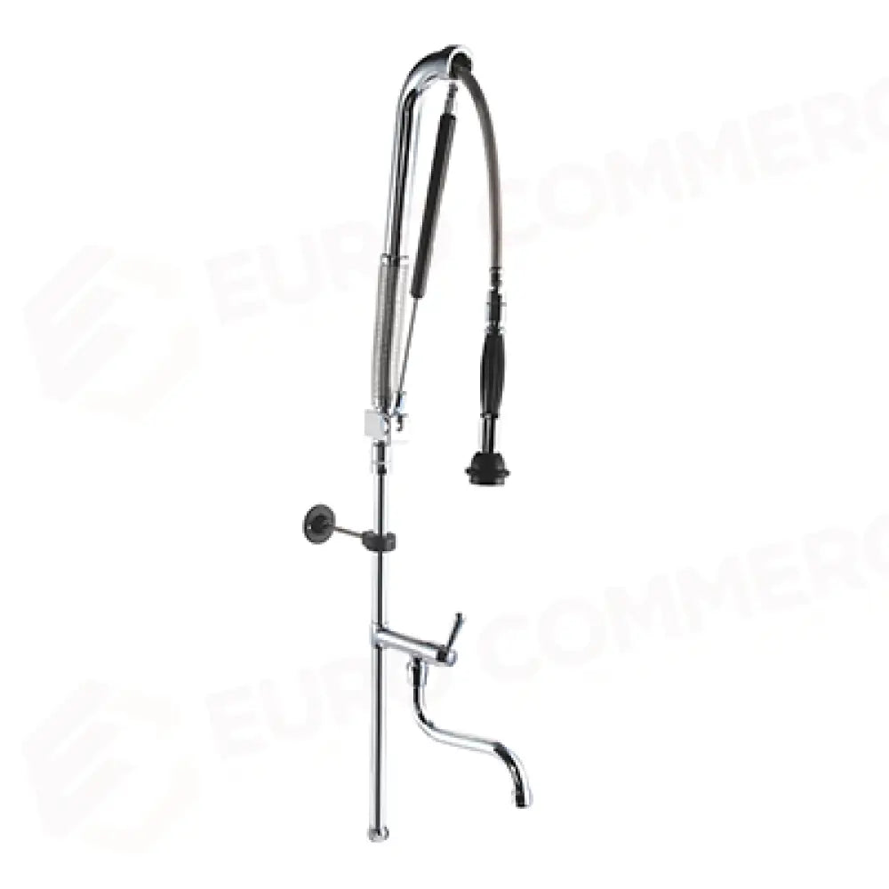 KIT DOCCIA ACQUA STOP COMPLETO DI BASETTA CANNA GIREVOLE A META` ASTA - ERASTOP054K - MONOLITH