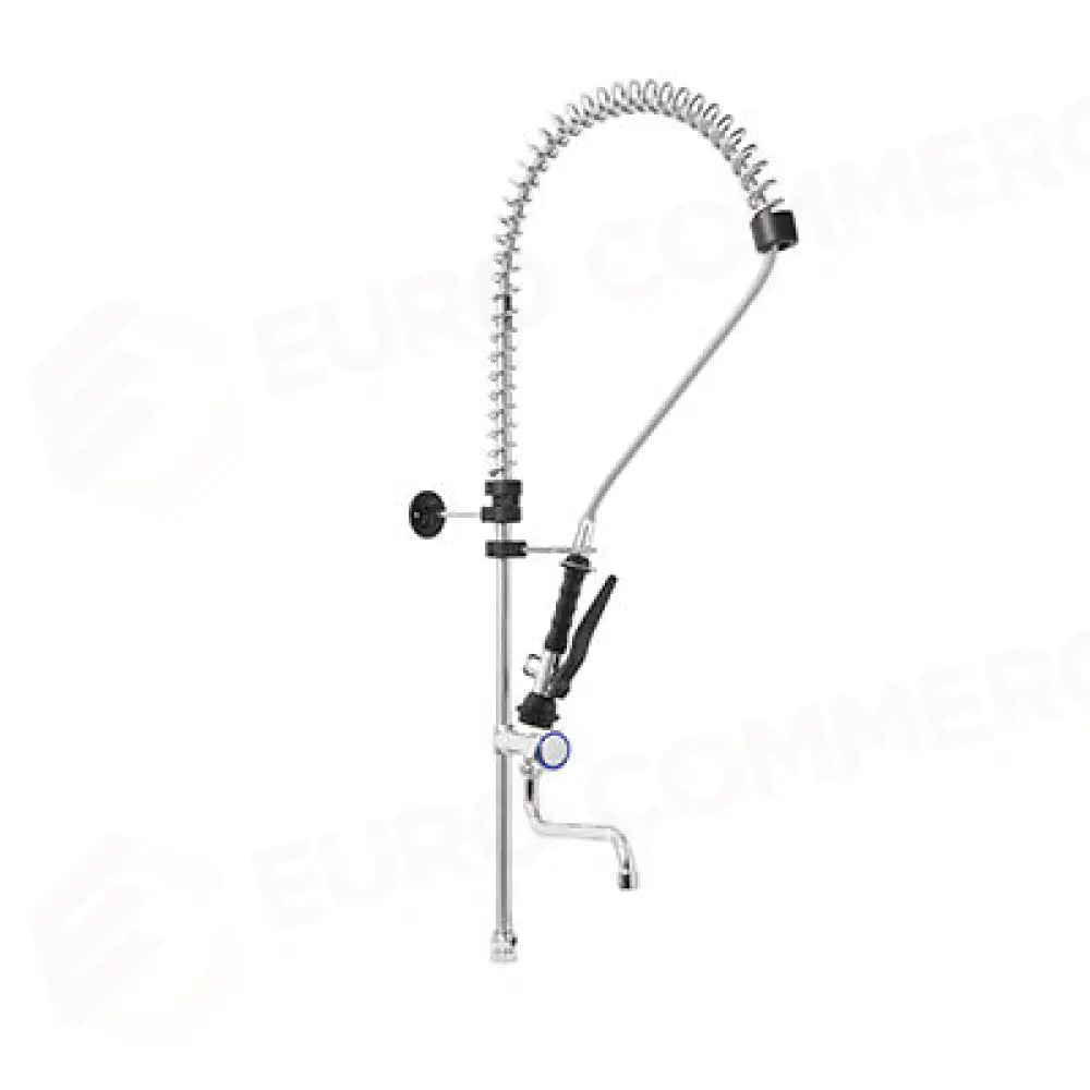 KIT DOCCIA CON BASETTA CANNA GIREVOLE A META` ASTA E DOCCETTA BASIC - R0000000011 - MONOLITH