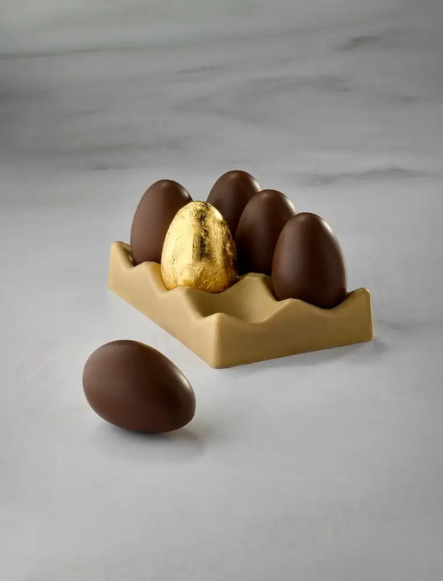 KIT EGG CARTON PER REALIZZARE 12 UOVA INTERE E 2 BASI - DIM. KIT COMPLETO MM 163×112×80 H - KT231 - PAVONI ITALIA