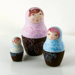 KIT MATRIOSKA - 4 FIGURE MATRIOSKA MM 200 - 150 - 100 - 50 H - KTMATRIOSKA - PAVONI ITALIA - KIT E SET