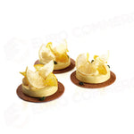 KIT PROGETTO MONO: STAMPO IN SILICONE PAVOFLEX 400 X 300 MM - 12 IMPRONTE ROTONDE Ø 74 X H 15 MM VOL. 64 ML