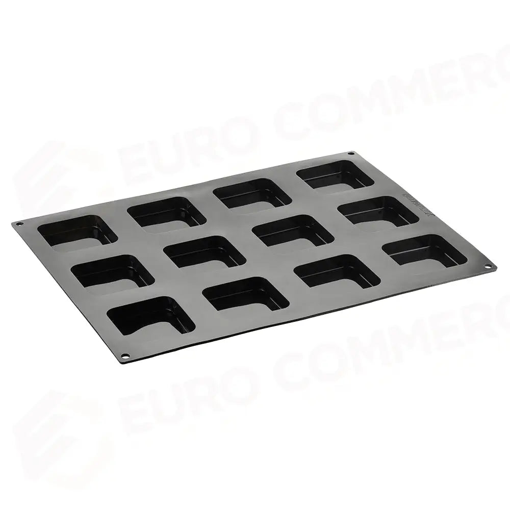 KIT PROGETTO MONO: STAMPO IN SILICONE PAVOFLEX 400 X 300 MM - 12 IMPRONTE QUADRATE 68 X 68 X H 15 MM VOL. 68 ML