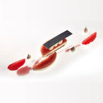 KIT PROGETTO MONO: STAMPO IN SILICONE PAVOFLEX 400 X 300 MM - 12 IMPRONTE RETTANGOLARI 92 X 50 X H 15 MM VOL. 67 ML