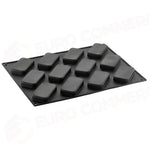 KIT PROGETTO MONO: STAMPO IN SILICONE PAVOFLEX 400 X 300 MM - 12 IMPRONTE OVALI 93 X 62 X H 15 MM VOL. 67 ML