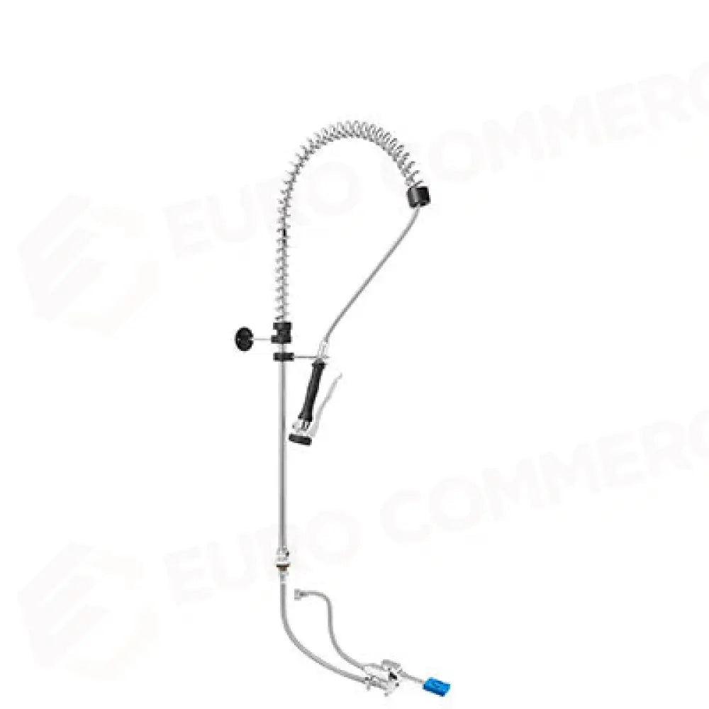 KIT RUBINETTO A PEDALE MONO ACQUA A PAVIMENTO CON GRUPPO DOCCIA PRELAVAGGIO PREMIUM - ERMES001-P010K - MONOLITH