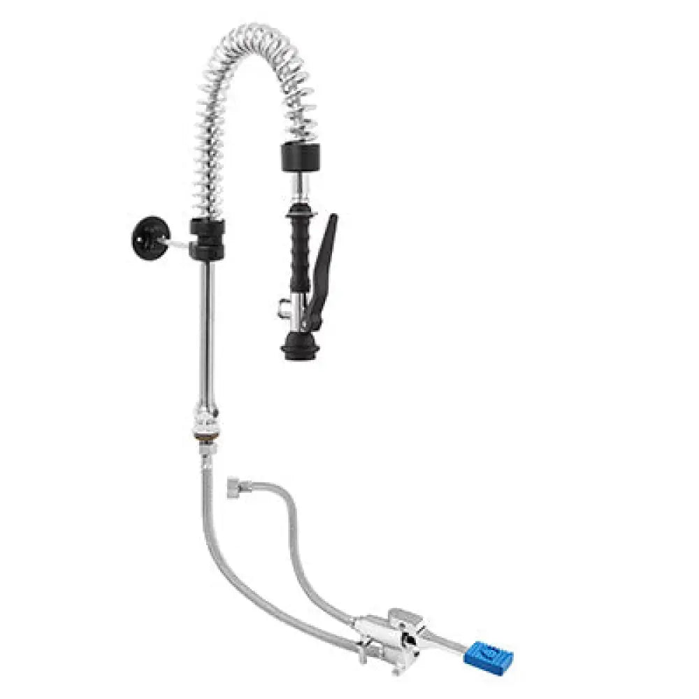 KIT RUBINETTO A PEDALE MONO ACQUA A PAVIMENTO CON GRUPPO DOCCIA PRELAVAGGIO VERSIONE MINI - ERMES001/MINI112K - MONOLITH
