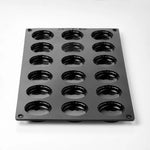 KIT STAMPI PAVOFLEX 300X175 MM PER MINIPORZIONI MACARON 18 + 18 IMPRONTE - Ø MM 40X25 H - VOL. ~ 30 ML - PX3227S