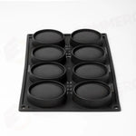 KIT STAMPI PAVOFLEX 300X175 MM PER MONOPORZIONI MACARON 8 + 8 IMPRONTE - Ø MM 70X35 H - VOL. ~ 110 ML - PX3228S