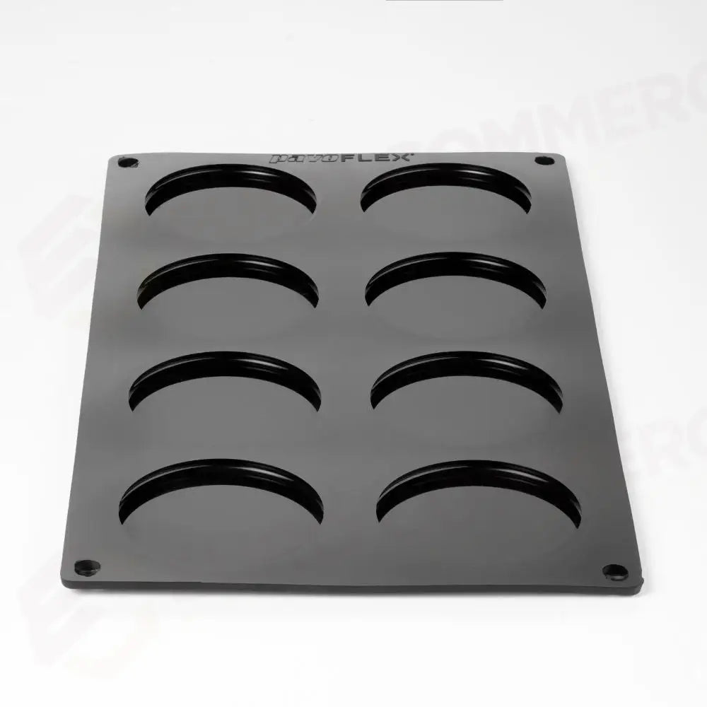 KIT STAMPI PAVOFLEX 300X175 MM PER MONOPORZIONI MACARON 8 + 8 IMPRONTE - Ø MM 70X35 H - VOL. ~ 110 ML - PX3228S