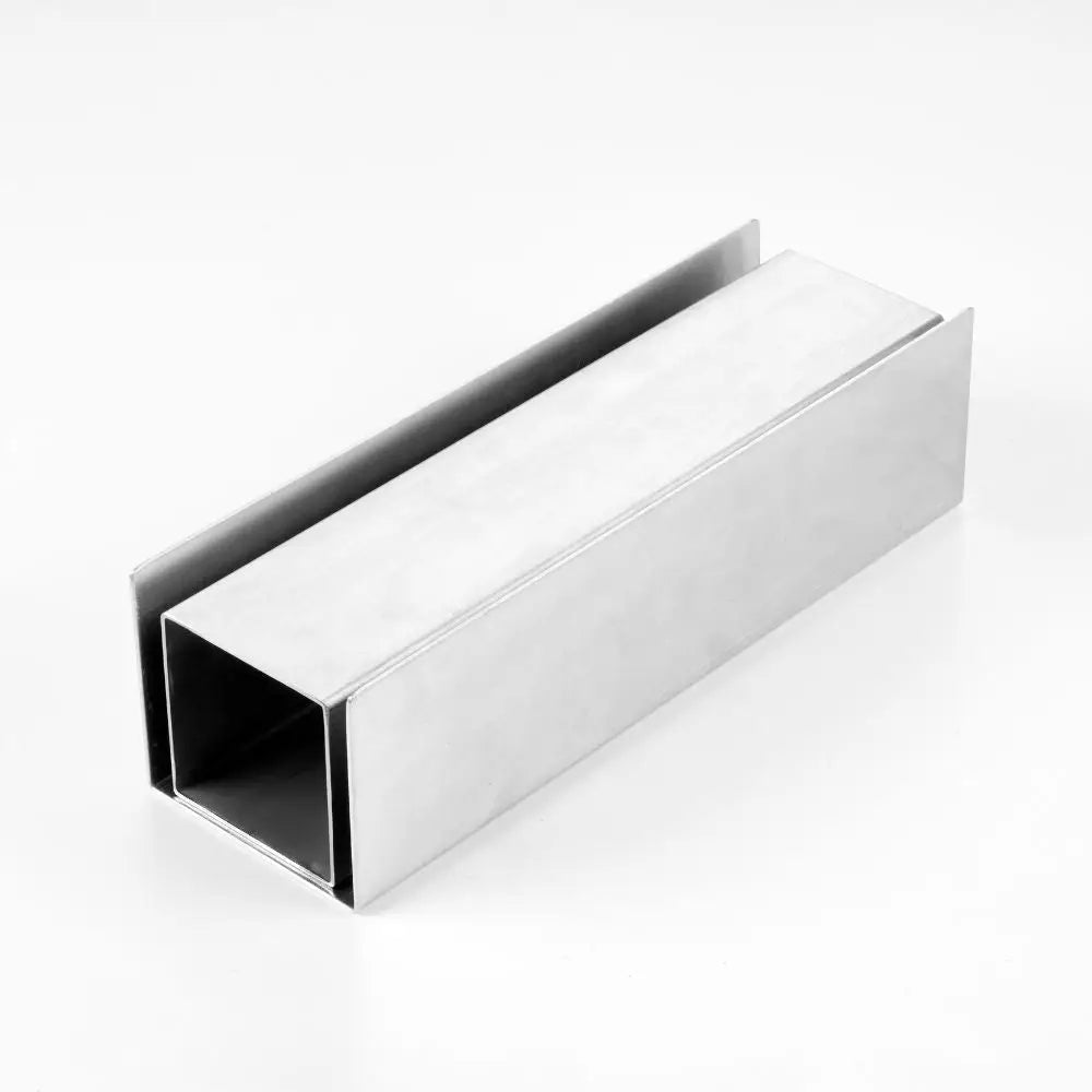 KIT STAMPI SFOGLIA TORTA FASCIA IN ALLUMINIO MM 250X76X69 H E TUBO INOX MM 250X60X60 H - KMF02 - PAVONI ITALIA