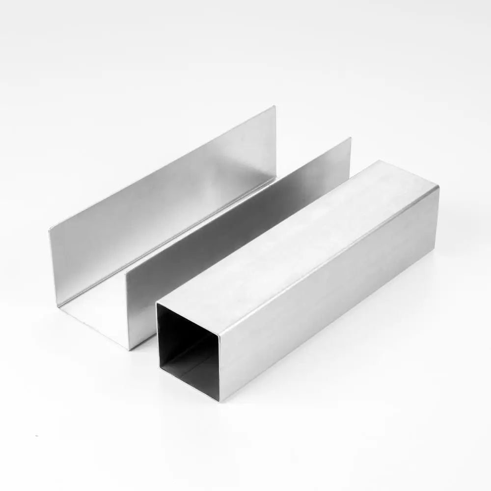 KIT STAMPI SFOGLIA TORTA FASCIA IN ALLUMINIO MM 250X76X69 H E TUBO INOX MM 250X60X60 H - KMF02 - PAVONI ITALIA