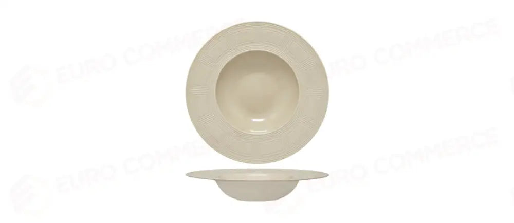 LABYRINTH BEIGE PIATTO FONDO GOURMET CM 31 - 203008 - MORINI