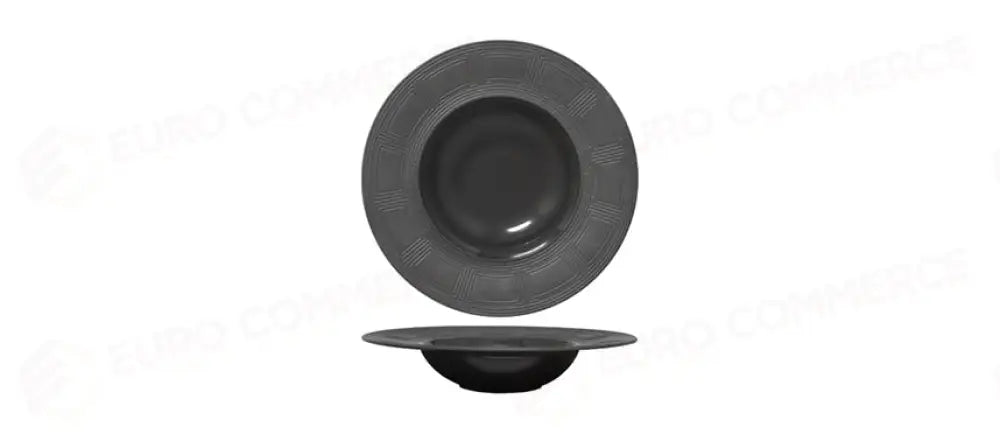 LABYRINTH BLACK PIATTO FONDO GOURMET CM 31 - 203009 - MORINI