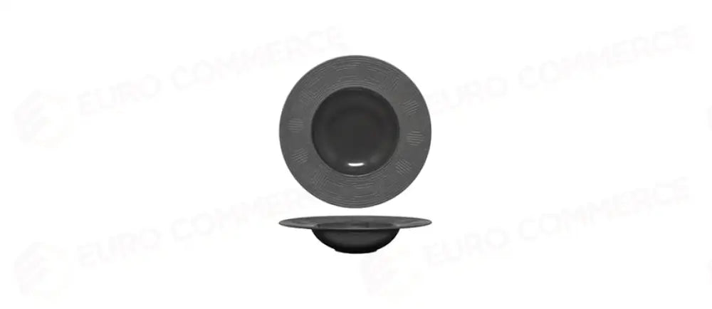 LABYRINTH BLACK PIATTO FONDO GOURMET CM23 - 203011 - MORINI