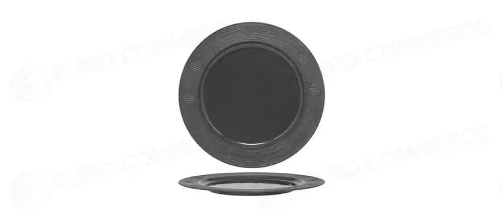 LABYRINTH BLACK PIATTO PIANO CM 30,5 - 203007 - MORINI