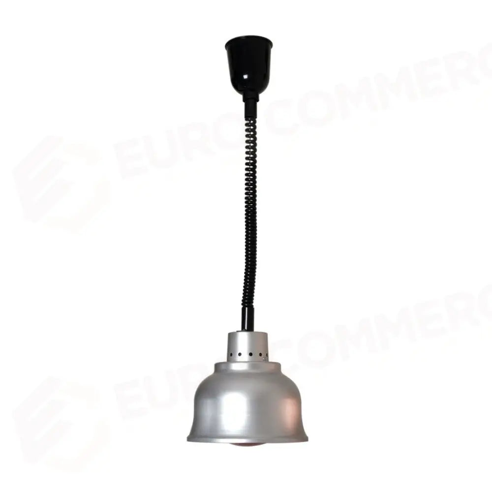 LAMPADA A SOSPENSIONE COLORE ALLUMINIO ALTEZZA REGOLABILE - 9510A - METALCARRELLI - CARRELLI