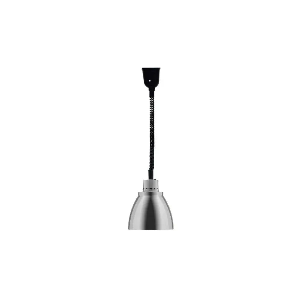 LAMPADA A SOSPENSIONE COLORE ALLUMINIO ALTEZZA REGOLABILE - 9520A - METALCARRELLI - ATTREZZATURA PROFESSIONALE