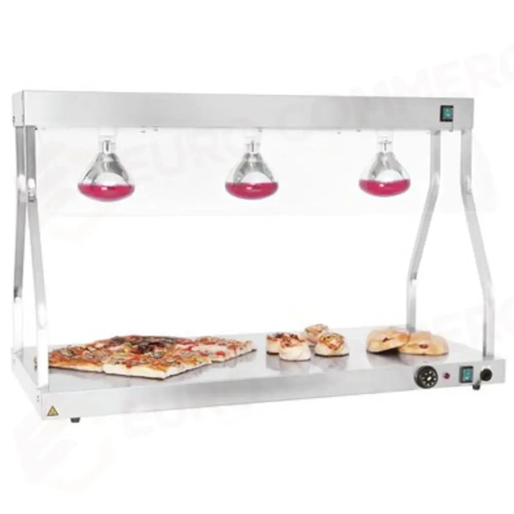 LAMPADA AD INFRAROSSI CON PIANO CALDO - ARTICOLI CUCINA E PASTICCERIA - PADERNO