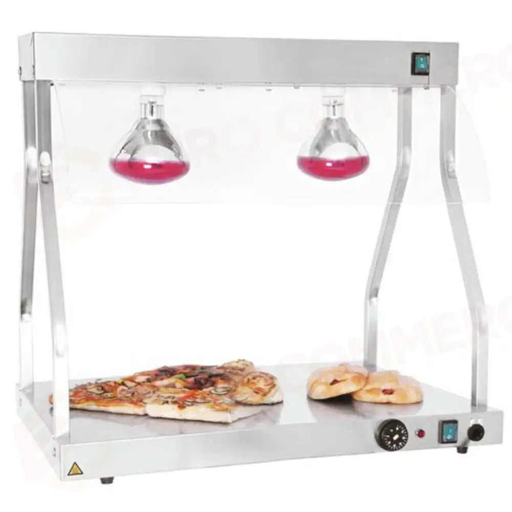 LAMPADA AD INFRAROSSI CON PIANO CALDO - ARTICOLI CUCINA E PASTICCERIA - PADERNO