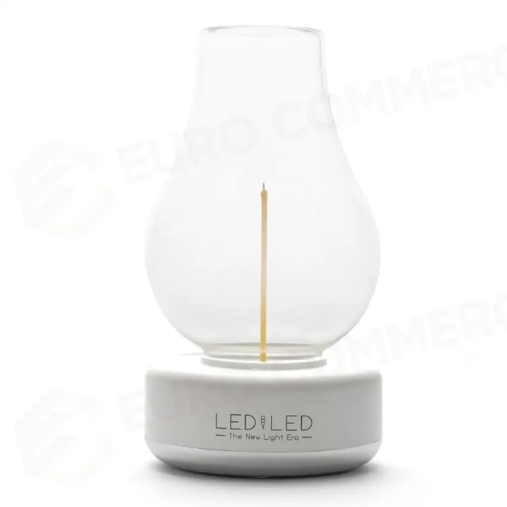 LAMPADA LED 14 CM NINA BIANCO/SILVER NINA-SWCL LED BY LED - 20330005 - MEDRI