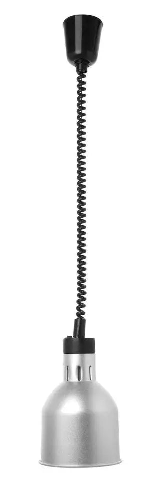 LAMPADA TERMICA CILINDRICA REGOLABILE ARGENTO 230V/250W Ø175X(H)250MM - HENDI