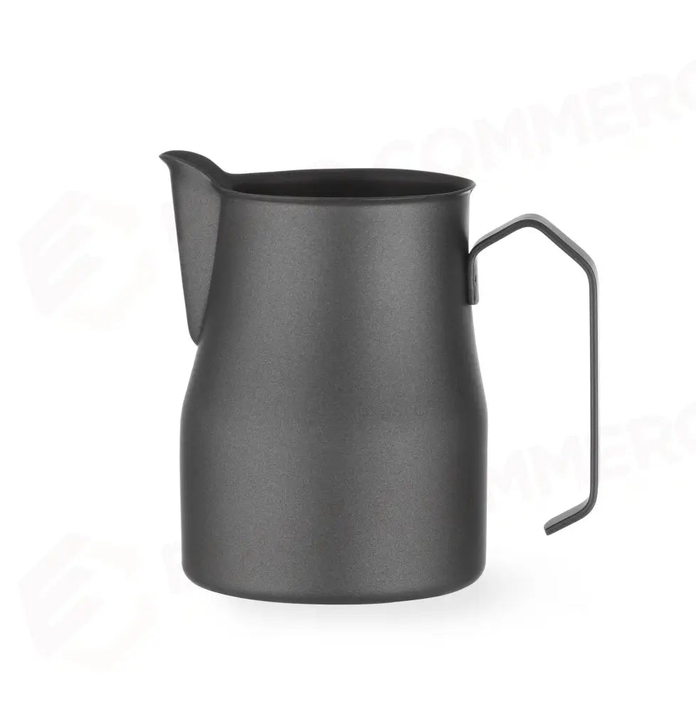 LATTIERA NERA OPACA CON BECCUCCIO A V HENDI 0,7L NERO Ø84X(H)130MM - 451045