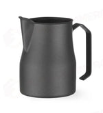 LATTIERA NERA OPACA CON BECCUCCIO A V HENDI 0,7L NERO Ø84X(H)130MM - 451045