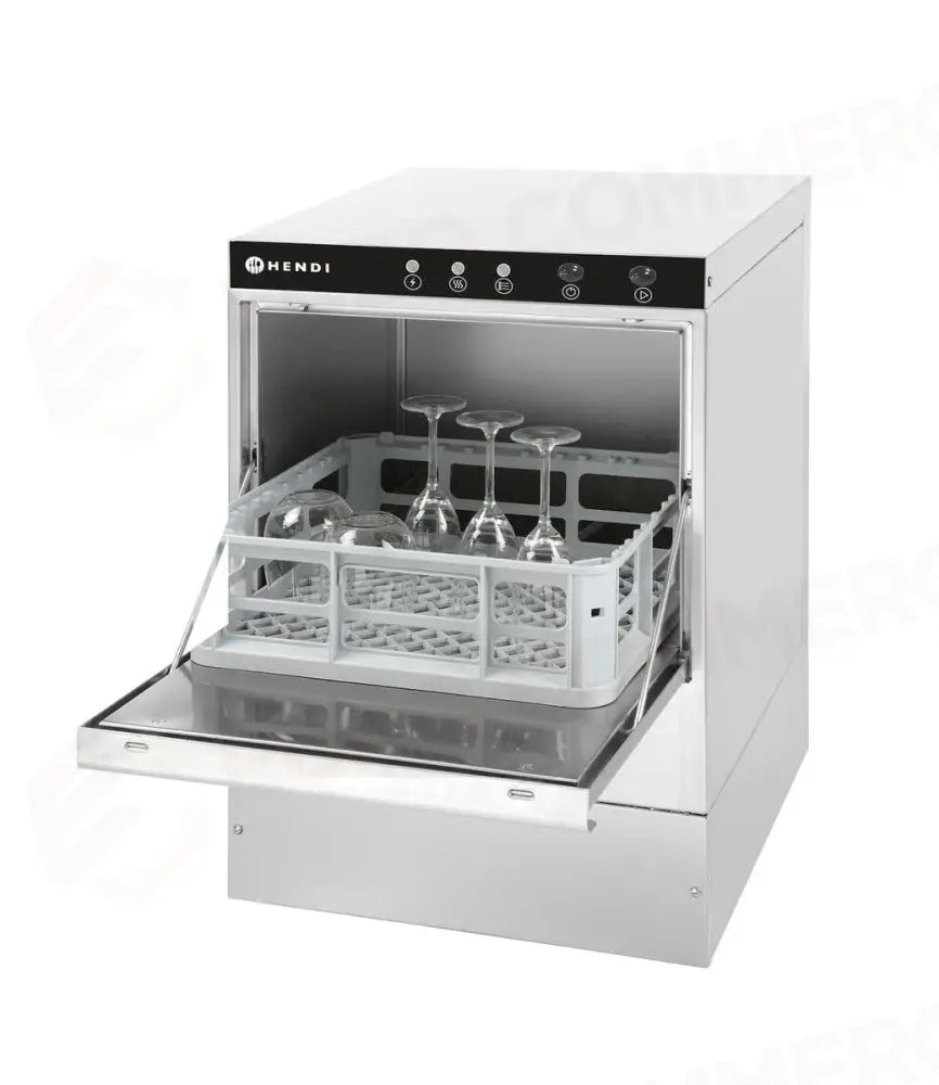 LAVABICCHIERI 40X40 - CONTROLLO ELETTROMECCANICO 230V/2800W 470X510X(H)710MM - HENDI