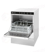 LAVABICCHIERI 40X40 - CONTROLLO ELETTROMECCANICO HENDI CON POMPA DETERGENTE 230V/2800W 470X510X(-