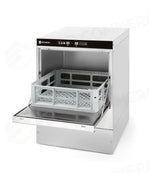 LAVABICCHIERI 40X40 - CONTROLLO ELETTRONICO HENDI 230V/2800W 470X510X(H)710MM - 230268
