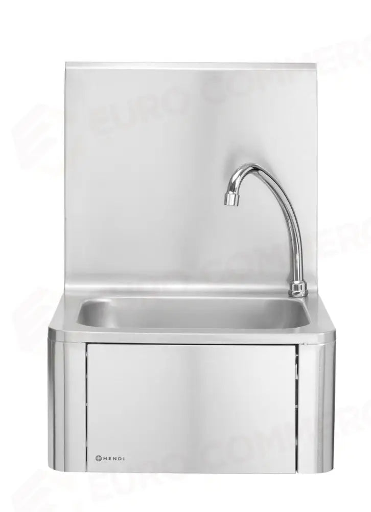 LAVANDINO DA CUCINA - CON AZIONAMENTO A GINOCCHIO 400X335X(H)570MM - HENDI