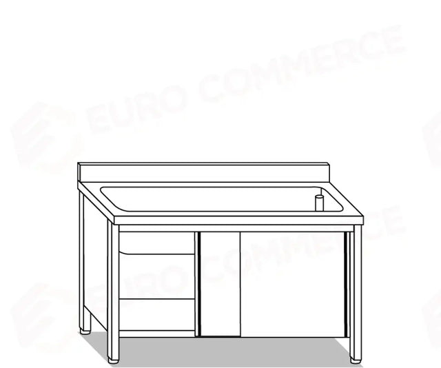 LAVAPENTOLE EUR LAVAPENTOLE E LAVAMANI INOX PER LA CUCINA PROFESSIONALE - V01620, V01720 - MITTEL
