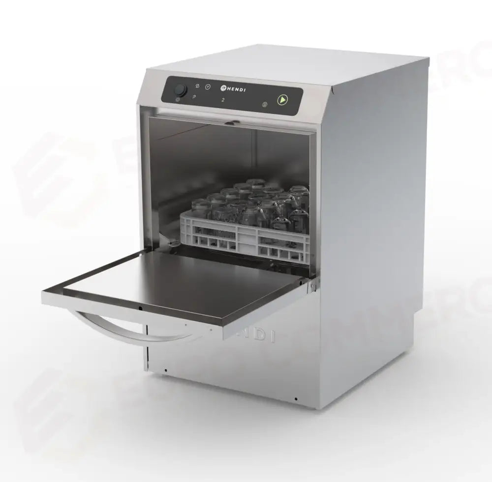 LAVASTOVIGLIE 35X35 CONTROLLO ELETTRONICO HENDI PROFI LINE ARGENTO 230V/2970W 423X466X(H)639MM