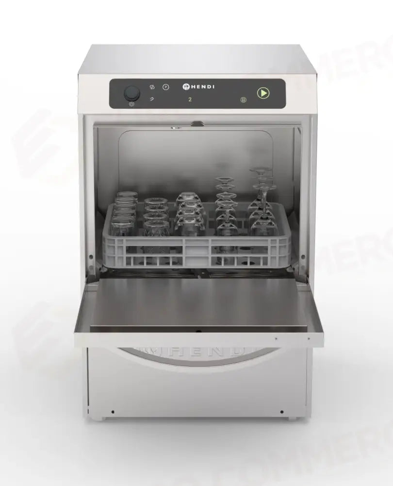 LAVASTOVIGLIE 35X35 CONTROLLO ELETTRONICO HENDI PROFI LINE ARGENTO 230V/2970W 423X466X(H)639MM