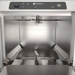 LAVASTOVIGLIE 35X35 CONTROLLO ELETTRONICO HENDI PROFI LINE ARGENTO 230V/2970W 423X466X(H)639MM
