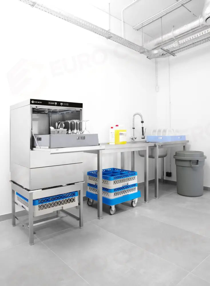 LAVASTOVIGLIE 50X50 - CONTROLLO ELETTRONICO HENDI 400V/6600W 570X600X(H)830MM - 231753