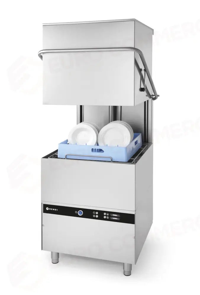 LAVASTOVIGLIE A CAPOTE 50X50 - CONTROLLO ELETTROMECCANICO 400V/8600W 745X900X(H)1406MM - HENDI