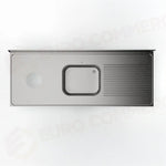 LAVATOIO 1800 X 700 MM FR-718/111D (FORO SBARAZZO + 1 VASCA + SGOCCIOLATOIO DX) - 5898718 - SAMMIC