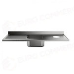 LAVATOIO 1800 X 700 MM FR-718/111I (FORO SBARAZZO + 1 VASCA + SGOCCIOLATOIO SX) - 5899718 - SAMMIC