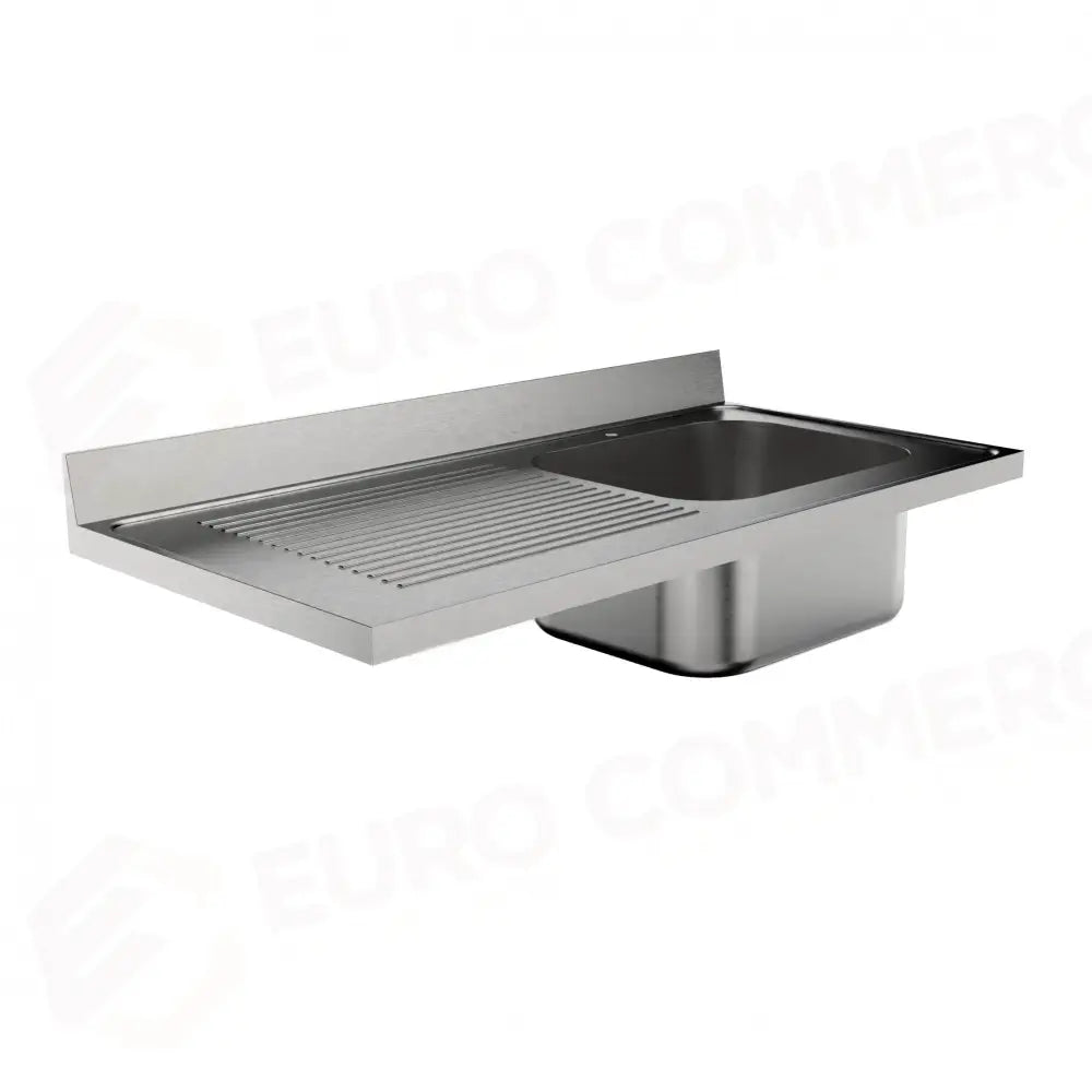 LAVATOIO (SENZA GAMBE) 1200 X 600 MM FRLV-612/11S (1 VASCA + SGOCCIOLATOIO SX) - 5896122 - SAMMIC