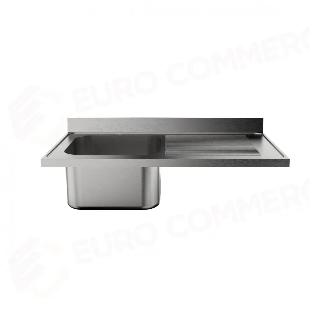 LAVATOIO (SENZA GAMBE) 1200 X 700 MM FRLV-712/11D (1 VASCA + SGOCCIOLATOIO DX) - 5897121 - SAMMIC